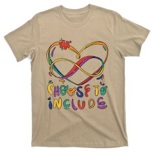 Choose To Include Autism Awareness Teacher Special Education T-Shirt