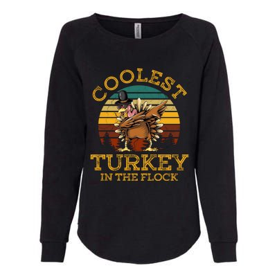 Coolest Turkey In The Flock Womens California Wash Sweatshirt