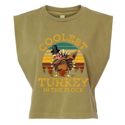 Coolest Turkey In The Flock Garment-Dyed Women's Muscle Tee