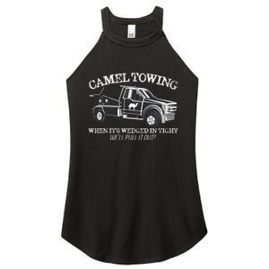 Camel Towing Inappropriate Humor Adult Humor Camel Towing Women's Perfect Tri Rocker Tank