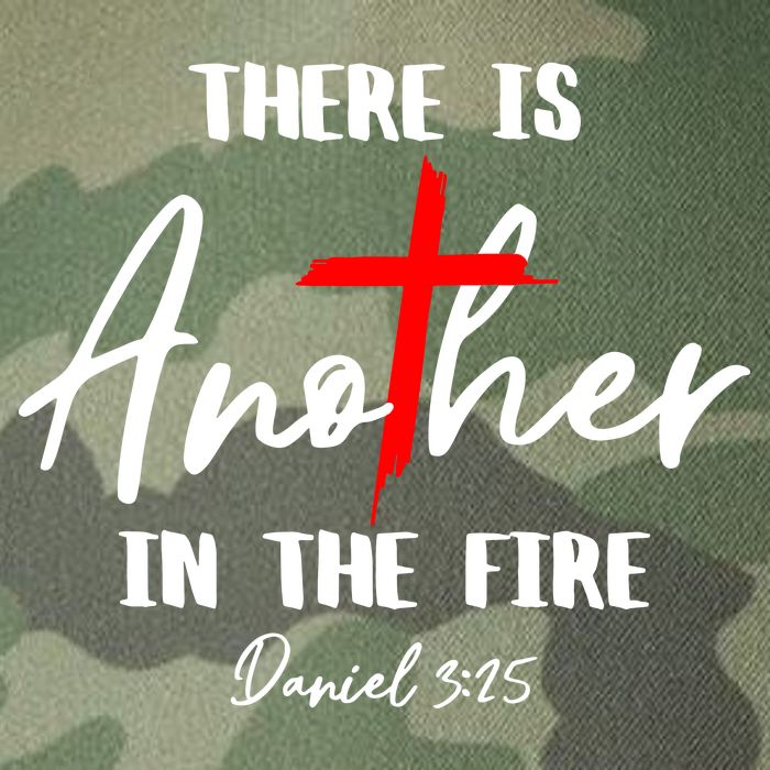 Christian There Is Another In The Fire Daniel 325 Religious Legacy Tie Dye Trucker Hat