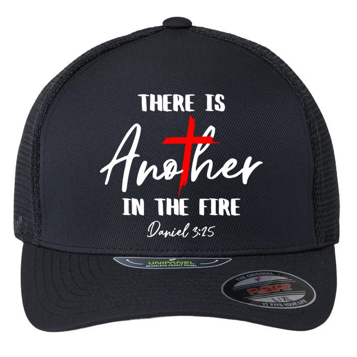 Christian There Is Another In The Fire Daniel 325 Religious Flexfit Unipanel Trucker Cap
