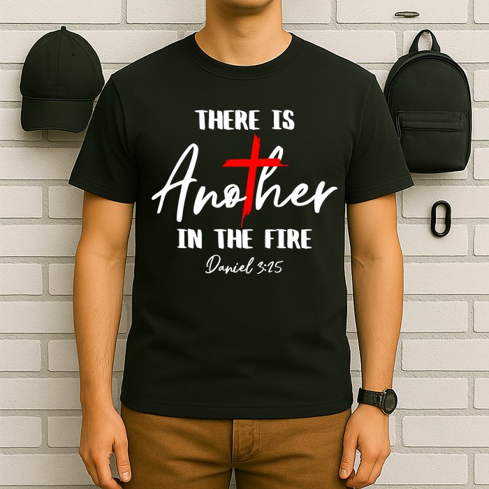 Christian There Is Another In The Fire Daniel 325 Religious T-Shirt