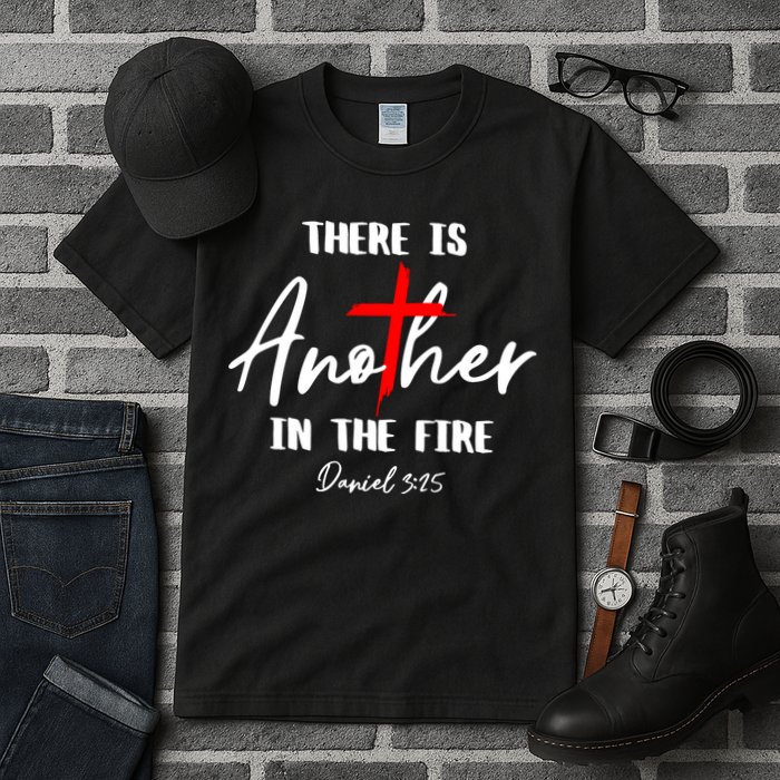 Christian There Is Another In The Fire Daniel 325 Religious Tall T-Shirt