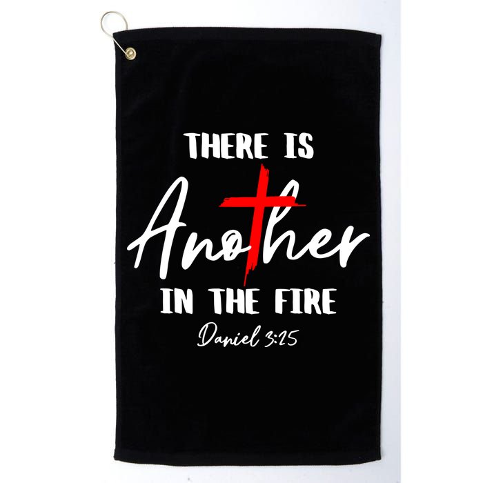 Christian There Is Another In The Fire Daniel 325 Religious Golf Towel