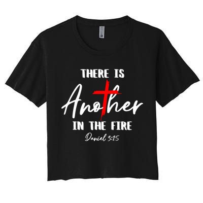 Christian There Is Another In The Fire Daniel 325 Religious Crop Top