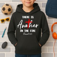 Christian There Is Another In The Fire Daniel 325 Religious Kids Hoodie