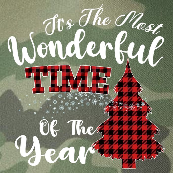 Christmas Trees It's The Most Wonderful Time Of The Year Legacy Tie Dye Trucker Hat