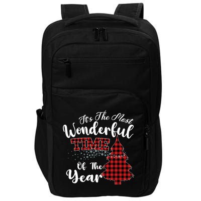 Christmas Trees It's The Most Wonderful Time Of The Year Impact Tech Backpack