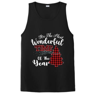 Christmas Trees It's The Most Wonderful Time Of The Year PosiCharge Competitor Tank