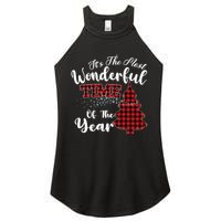 Christmas Trees It's The Most Wonderful Time Of The Year Women's Perfect Tri Rocker Tank