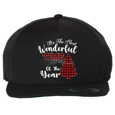 Christmas Trees It's The Most Wonderful Time Of The Year Wool Snapback Cap