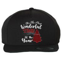 Christmas Trees It's The Most Wonderful Time Of The Year Wool Snapback Cap