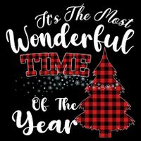 Christmas Trees It's The Most Wonderful Time Of The Year Wool Snapback Cap