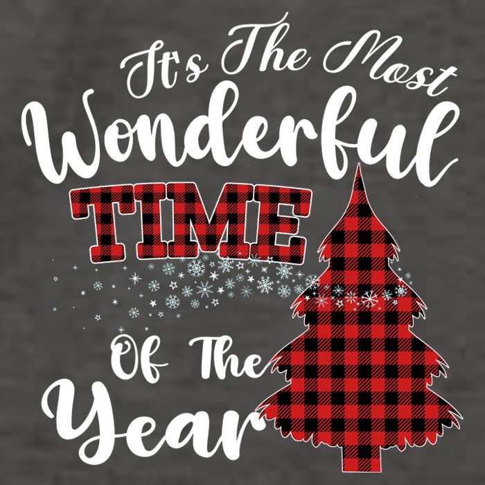 Christmas Trees It's The Most Wonderful Time Of The Year Vector Backpack