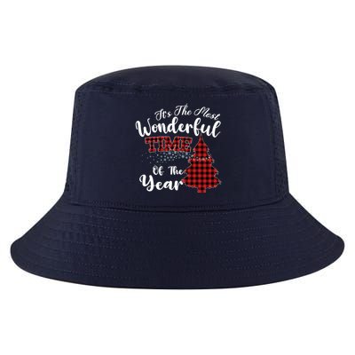 Christmas Trees It's The Most Wonderful Time Of The Year Cool Comfort Performance Bucket Hat