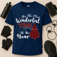 Christmas Trees It's The Most Wonderful Time Of The Year Performance Shirt