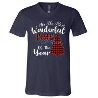 Christmas Trees It's The Most Wonderful Time Of The Year V-Neck T-Shirt