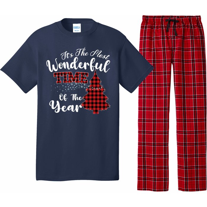 Christmas Trees It's The Most Wonderful Time Of The Year Pajama Set