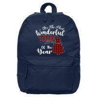 Christmas Trees It's The Most Wonderful Time Of The Year 16 in Basic Backpack