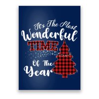 Christmas Trees It's The Most Wonderful Time Of The Year Poster