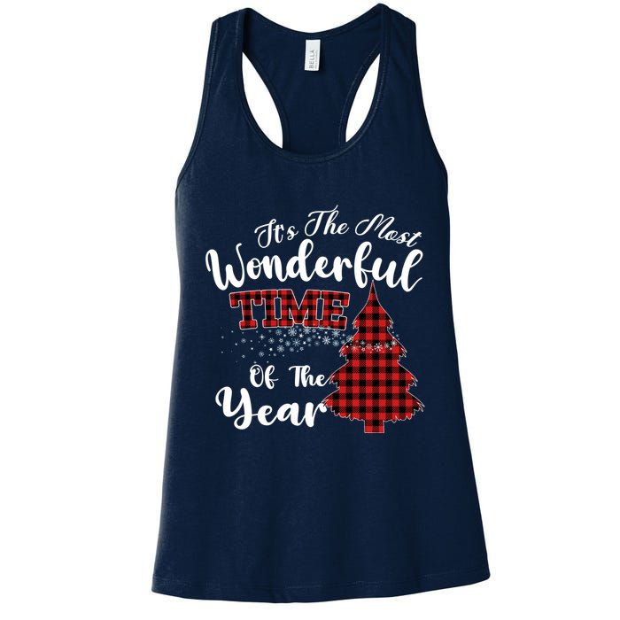 Christmas Trees It's The Most Wonderful Time Of The Year Womens Tank Top