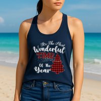 Christmas Trees It's The Most Wonderful Time Of The Year Womens Tank Top