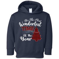 Christmas Trees It's The Most Wonderful Time Of The Year Toddler Hoodie