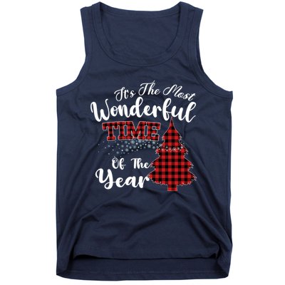 Christmas Trees It's The Most Wonderful Time Of The Year Tank Top