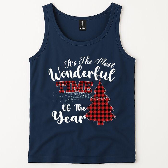 Christmas Trees It's The Most Wonderful Time Of The Year Tank Top