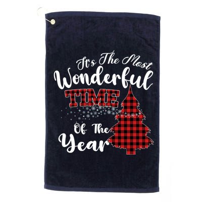 Christmas Trees It's The Most Wonderful Time Of The Year Golf Towel