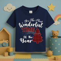 Christmas Trees It's The Most Wonderful Time Of The Year Toddler T-Shirt
