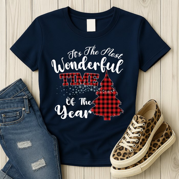 Christmas Trees It's The Most Wonderful Time Of The Year Womens T-Shirt