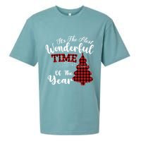 Christmas Trees It's The Most Wonderful Time Of The Year Sueded Cloud Jersey T-Shirt