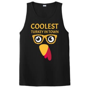 Coolest Turkey In Town Turkish Nose Glasses Disguise Gift PosiCharge Competitor Tank