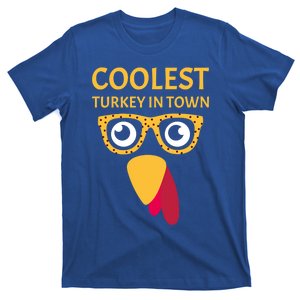 Coolest Turkey In Town Turkish Nose Glasses Disguise Gift T-Shirt