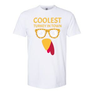 Coolest Turkey In Town Turkish Nose Glasses Disguise Gift Softstyle CVC T-Shirt