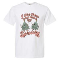 Christmas Tree I Like Them Real Thick And Sprucey Xmas Garment-Dyed Heavyweight T-Shirt