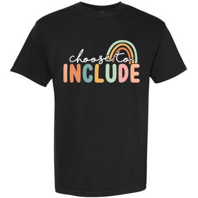 Choose To Include For Autism Teacher Special Education SPED Garment-Dyed Heavyweight T-Shirt