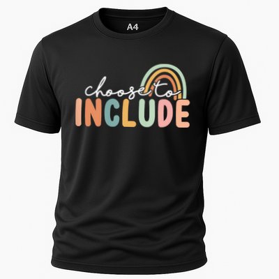 Choose To Include For Autism Teacher Special Education SPED Performance Shirt