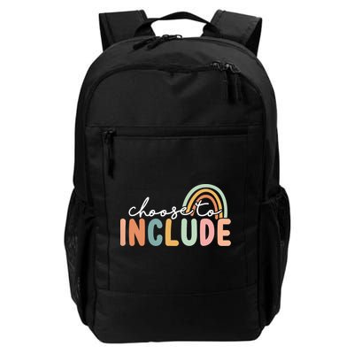 Choose To Include For Autism Teacher Special Education SPED Backpack