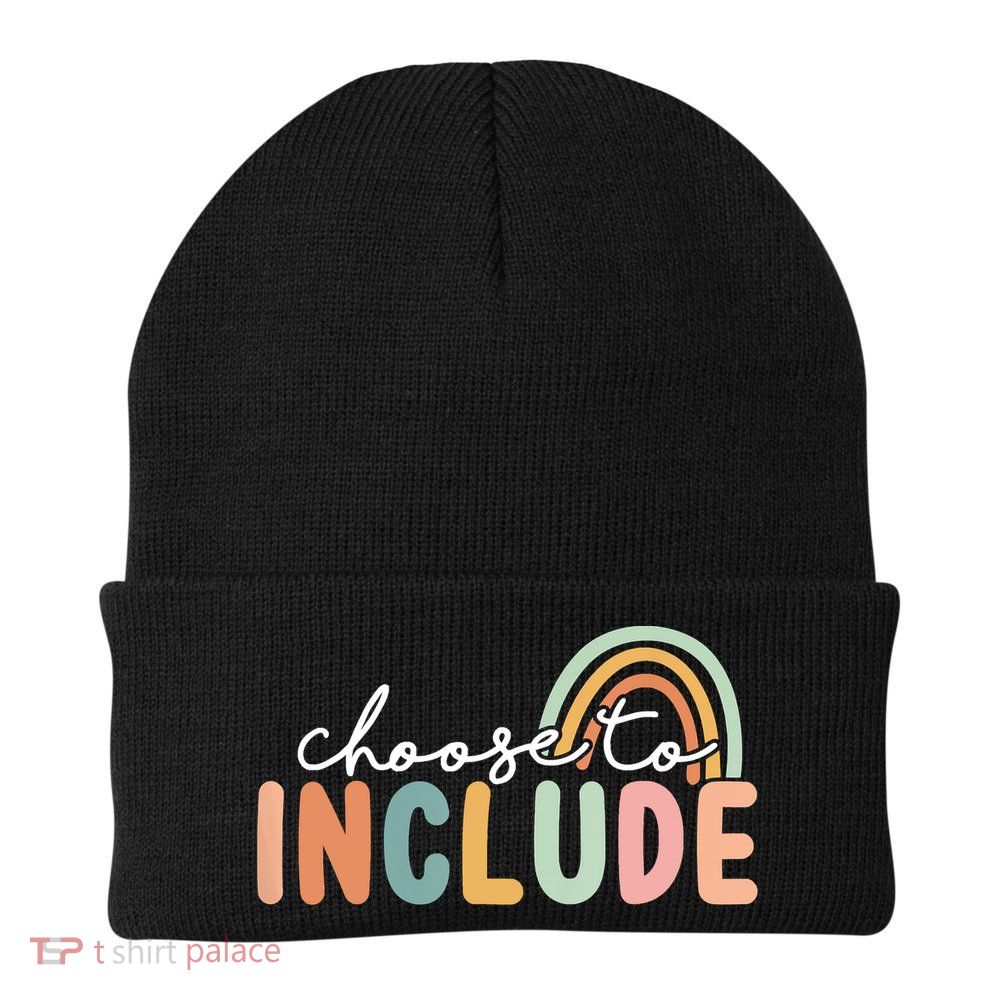 Choose To Include For Autism Teacher Special Education SPED Beanie