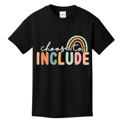 Choose To Include For Autism Teacher Special Education SPED Kids T-Shirt