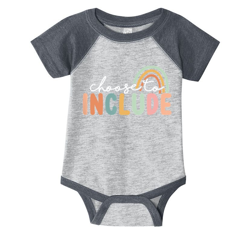 Choose To Include For Autism Teacher Special Education SPED Infant Baby Jersey Bodysuit