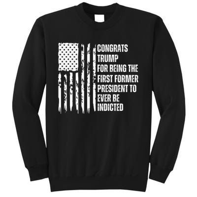 Congrats Trump Indicted, Show Your Dislike For Trump Sweatshirt