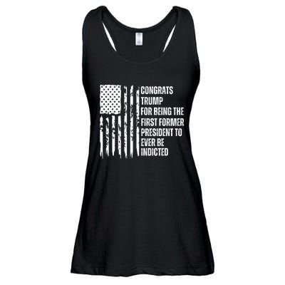 Congrats Trump Indicted, Show Your Dislike For Trump Ladies Essential Flowy Tank