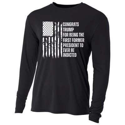 Congrats Trump Indicted, Show Your Dislike For Trump Cooling Performance Long Sleeve Crew