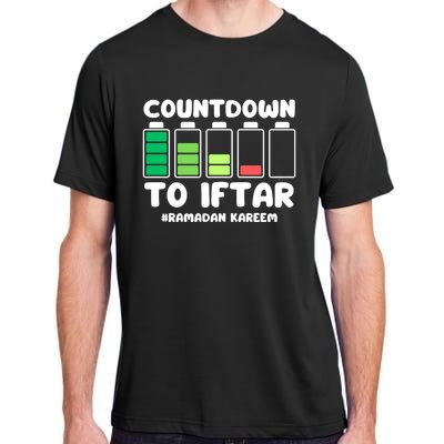 Countdown To Iftar Funny Ramadan Ramadan Mubarak Kareem Gift Adult ChromaSoft Performance T-Shirt