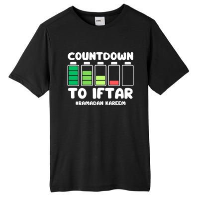 Countdown To Iftar Funny Ramadan Ramadan Mubarak Kareem Gift Tall Fusion ChromaSoft Performance T-Shirt