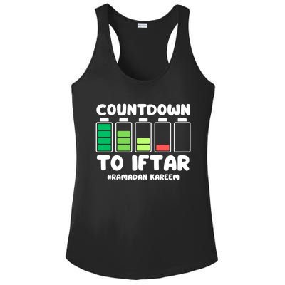 Countdown To Iftar Funny Ramadan Ramadan Mubarak Kareem Gift Ladies PosiCharge Competitor Racerback Tank